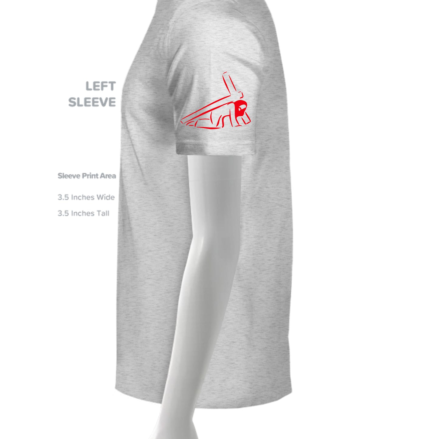 HEATHER WHITE - 6010 - SLEEVE_LEFT