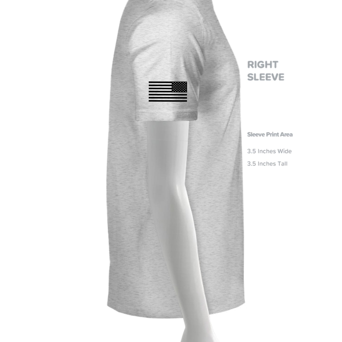 HEATHER WHITE - 6010 - SLEEVE_RIGHT